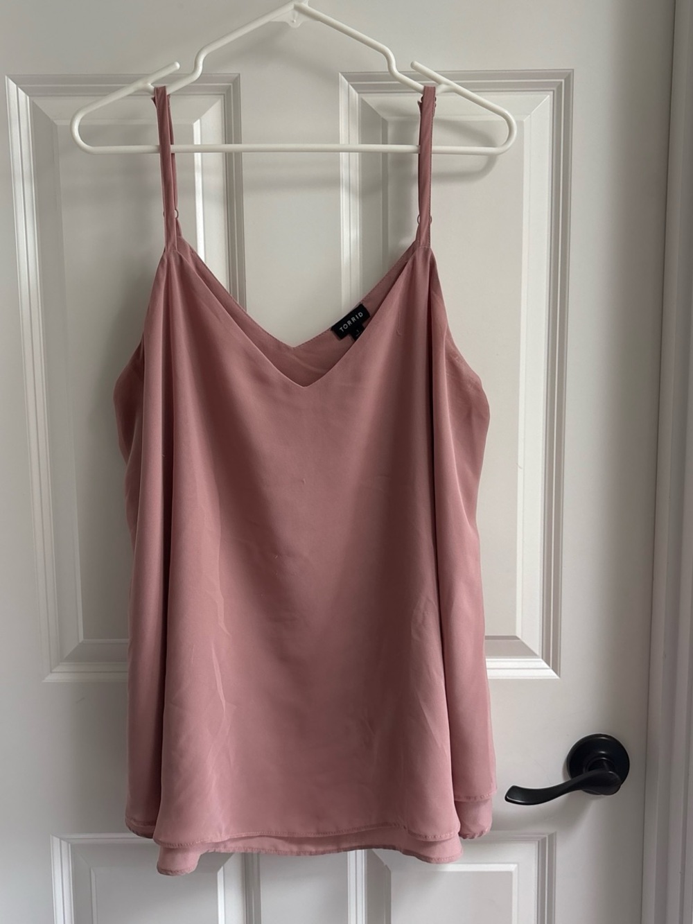 torrid Dusty Rose V-Neck Spaghetti Strap Cami